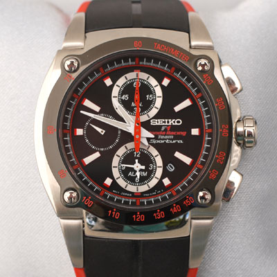 Seiko sna749p1 sportura honda racing f1 model watch strap #2