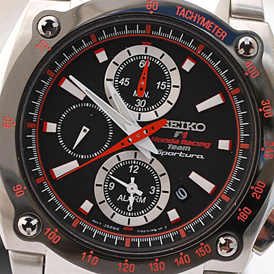 Seiko sna749p1 sportura f1 honda racing team #7