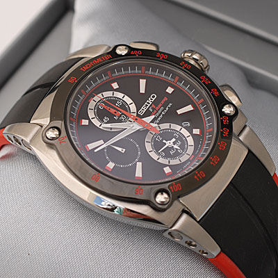 Seiko sna749p1 sportura honda racing f1 model watch strap #6